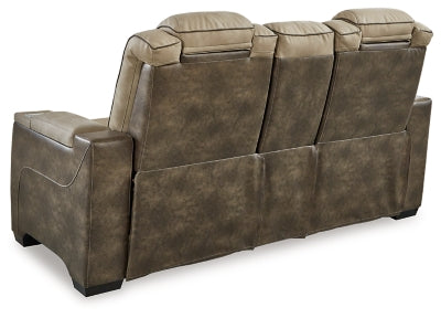 Next-Gen DuraPella Power Reclining Loveseat with Console - Furniture House (VA)