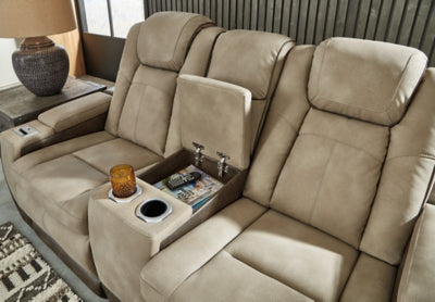 Next-Gen DuraPella Power Reclining Loveseat with Console - Furniture House (VA)