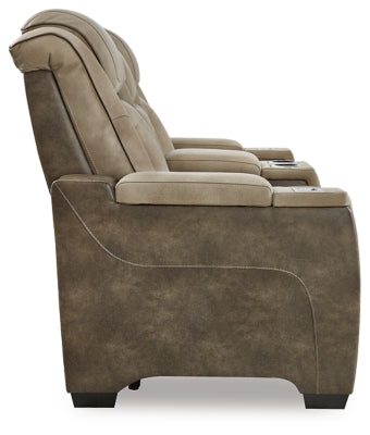 Next-Gen DuraPella Power Reclining Loveseat with Console - Furniture House (VA)