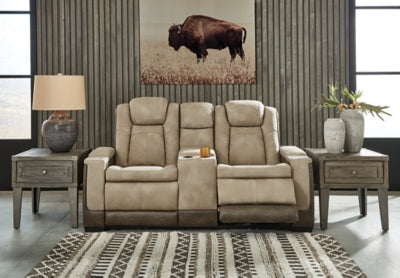 Next-Gen DuraPella Power Reclining Loveseat with Console - Furniture House (VA)