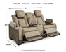 Next-Gen DuraPella Power Reclining Loveseat with Console - Furniture House (VA)