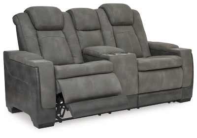 Next-Gen DuraPella Power Reclining Loveseat with Console - Furniture House (VA)