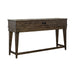 Arrowcreek Console Bar Table in Weathered Stone - Furniture House (VA)