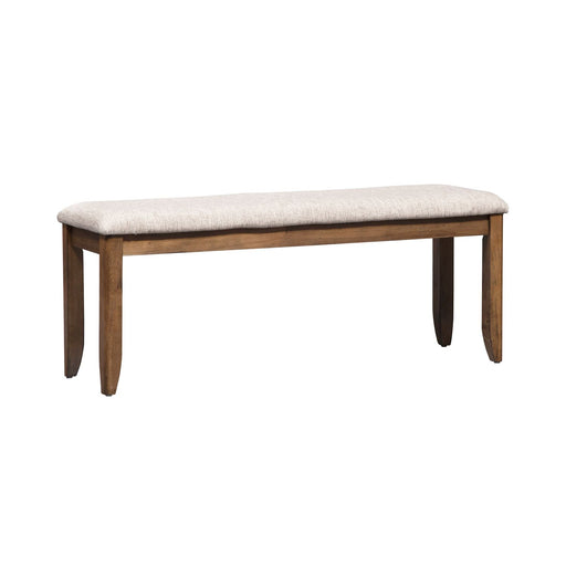Santa Rosa II Upholstered Bench in Antique Honey - Furniture House (VA)