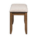 Santa Rosa II Upholstered Bench in Antique Honey - Furniture House (VA)