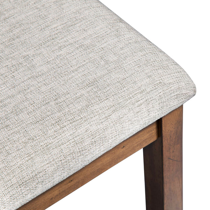 Santa Rosa II Upholstered Bench in Antique Honey - Furniture House (VA)