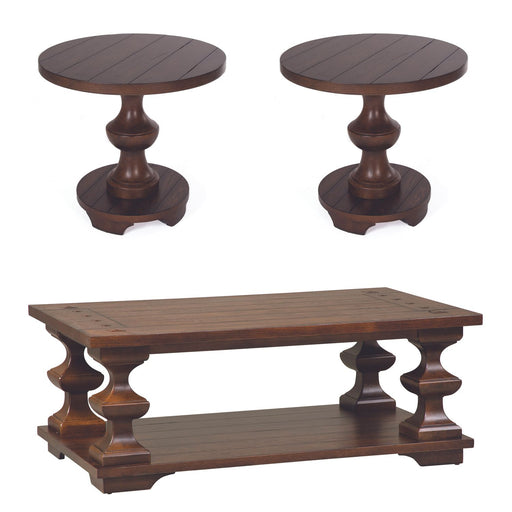 Sedona 3 Piece Set (1-Cocktail 2-End Tables) - Furniture House (VA)