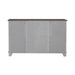 River Place 9 Drawer Dresser in Riverstone White and Tobacco - Furniture House (VA)