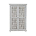 River Place Armoire in Riverstone White and Tobacco - Furniture House (VA)