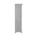 River Place Armoire in Riverstone White and Tobacco - Furniture House (VA)