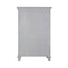 River Place Armoire in Riverstone White and Tobacco - Furniture House (VA)