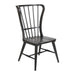 River Place Windsor Back Side Chair - Black (RTA) image