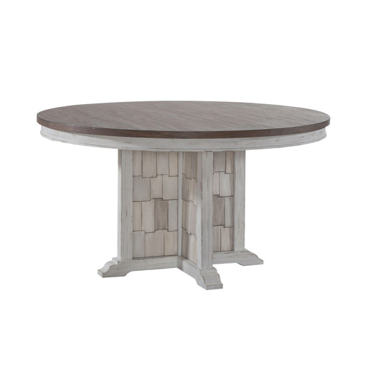 River Place Pedestal Table Set - Furniture House (VA)