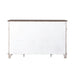 River Place Breakfront Server in Riverstone Gray & Tobacco - Furniture House (VA)