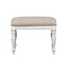 Magnolia Manor Accent Bench in Antique White - Furniture House (VA)