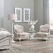Magnolia Manor Upholstered Accent Chair in Antique White - Furniture House (VA)