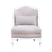Magnolia Manor Upholstered Accent Chair in Antique White - Furniture House (VA)