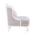 Magnolia Manor Upholstered Accent Chair in Antique White - Furniture House (VA)