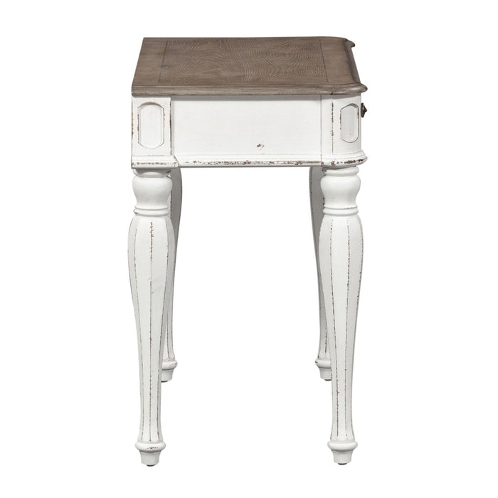 Magnolia Manor Accent Vanity Desk in Antique White - Furniture House (VA)