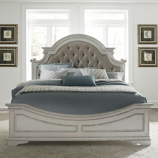 Magnolia Manor King Upholstered Bed - Furniture House (VA)