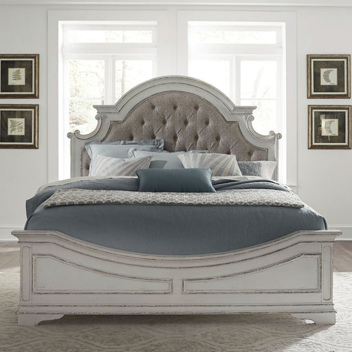 Magnolia Manor Queen Upholstered Bed - Furniture House (VA)