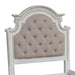 Magnolia Manor Twin Upholstered Bed in Antique White - Furniture House (VA)