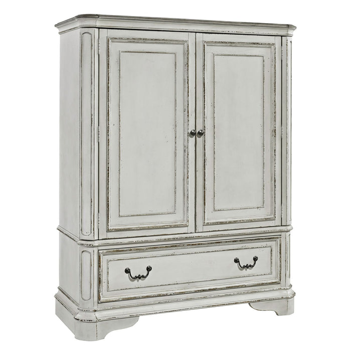 Magnolia Manor Door Chest in Antique White image