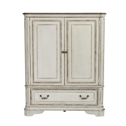 Magnolia Manor Door Chest in Antique White - Furniture House (VA)