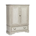 Magnolia Manor Door Chest in Antique White - Furniture House (VA)
