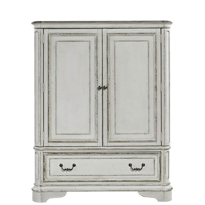 Magnolia Manor Door Chest in Antique White image