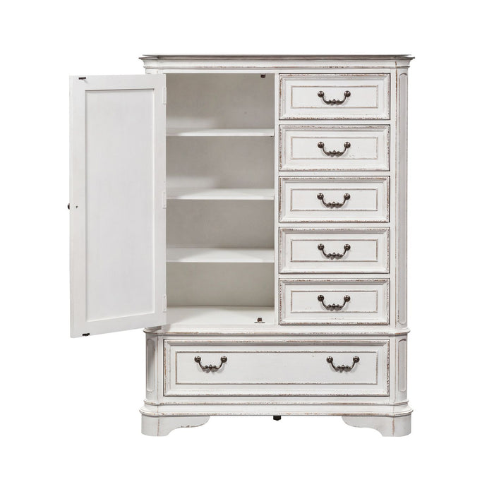 Magnolia Master Chest Manor in Antique White - Furniture House (VA)