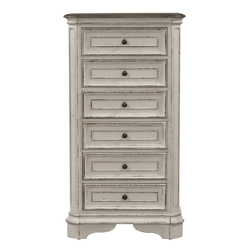 Magnolia Manor Lingerie Chest in Antique White - Furniture House (VA)