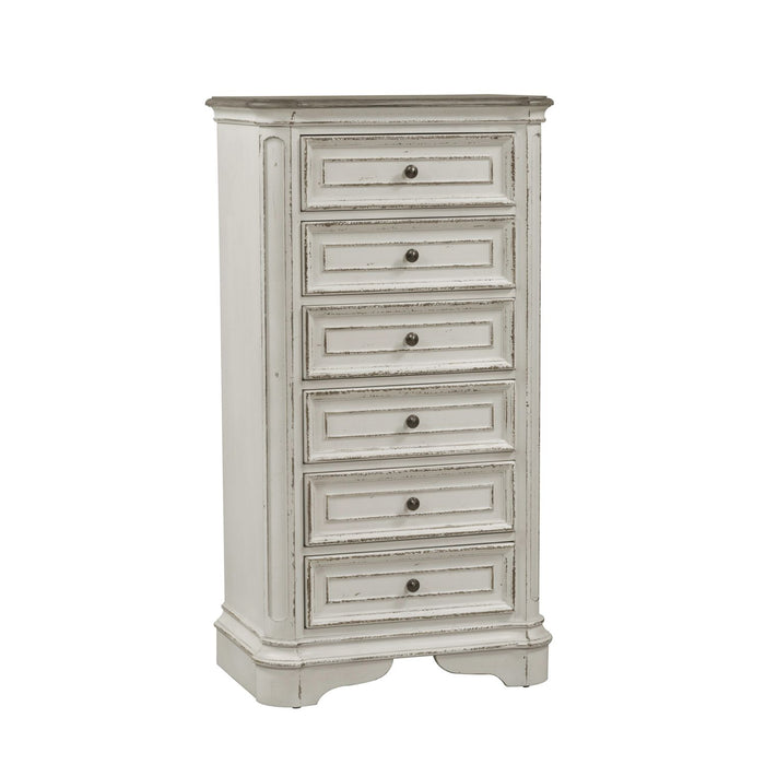 Magnolia Manor Lingerie Chest in Antique White image