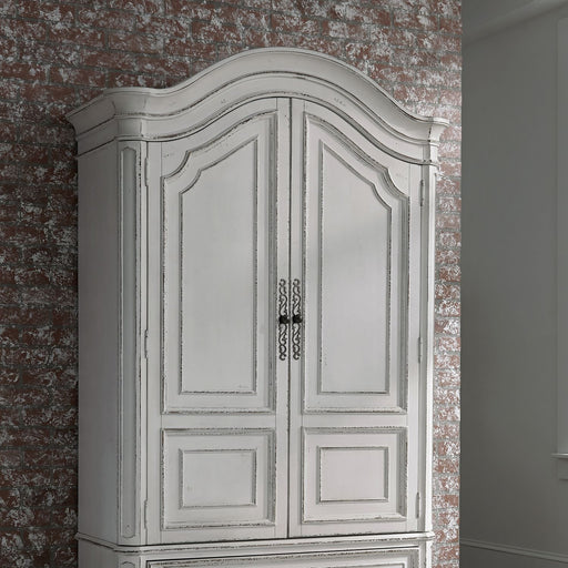 Liberty Magnolia Manor Armoire in Antique White/B image