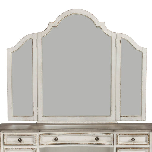 Magnolia Manor Vanity Mirror in Antique White - Furniture House (VA)