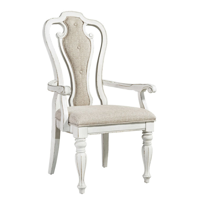 Magnolia Manor Splat Back Uph Arm Chair (RTA) - Furniture House (VA)