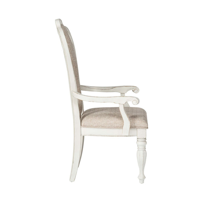 Magnolia Manor Splat Back Uph Arm Chair (RTA) - Furniture House (VA)