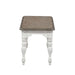 Magnolia Manor Dining Bench (RTA) in Antique White - Furniture House (VA)