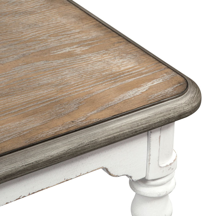 Magnolia Manor Dining Bench (RTA) in Antique White - Furniture House (VA)