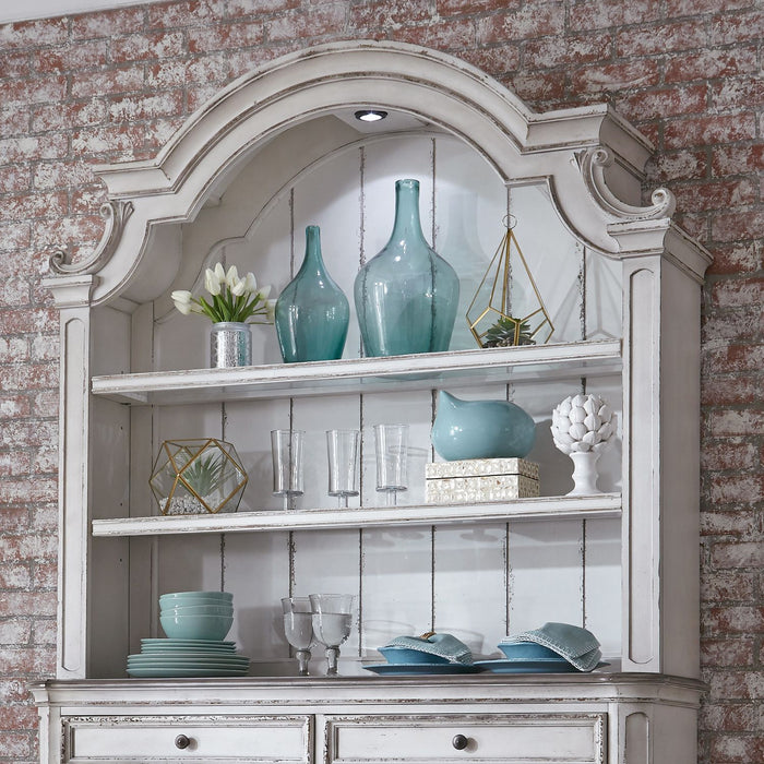 Liberty Furniture Magnolia Manor Hutch in Antique White image