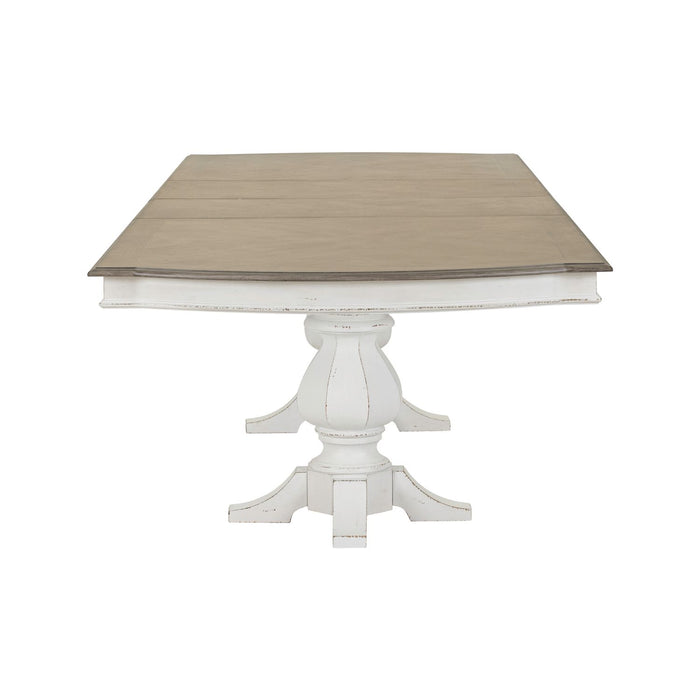 Magnolia Manor Pedestal Table Set image