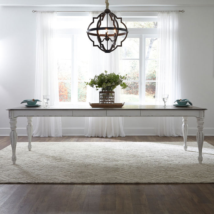 Magnolia Manor 7 Piece Leg Table Set image