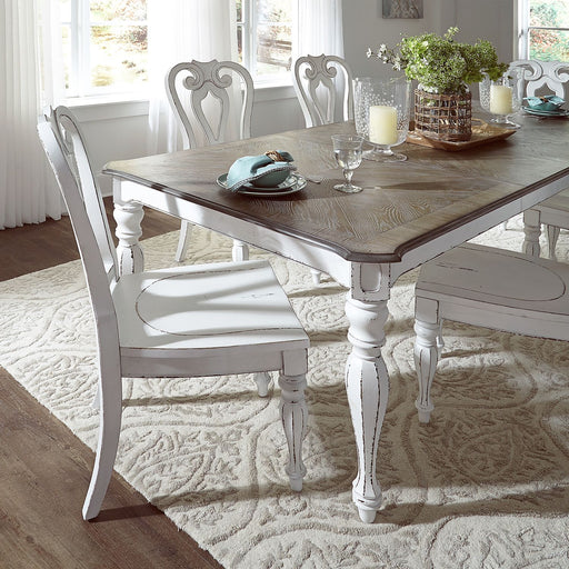 Magnolia Manor Opt 7 Piece Rectangular Table Set - Furniture House (VA)