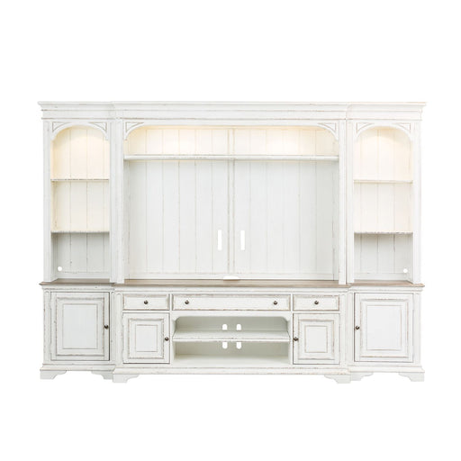 Magnolia Manor Entertainment Center with Piers - Furniture House (VA)