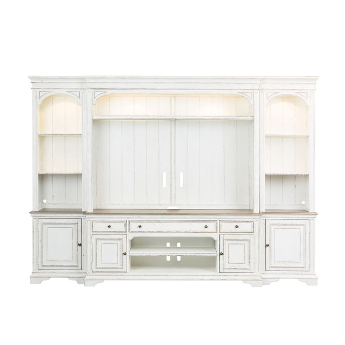 Magnolia Manor Entertainment Center with Piers - Furniture House (VA)