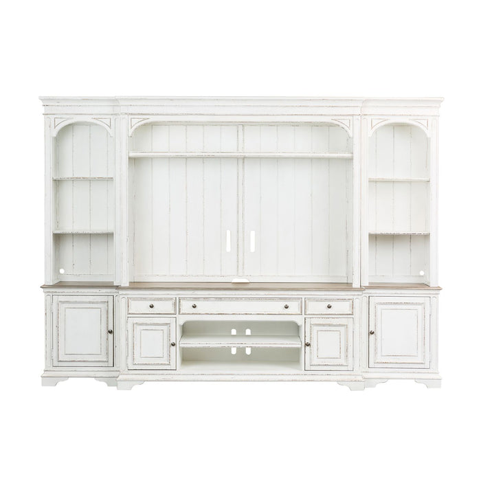 Magnolia Manor Entertainment Center with Piers - Furniture House (VA)