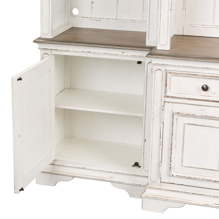 Magnolia Manor Entertainment Center with Piers - Furniture House (VA)