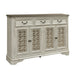 Magnolia Manor Hall Buffet in Antique White - Furniture House (VA)