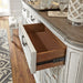 Magnolia Manor Hall Buffet in Antique White - Furniture House (VA)
