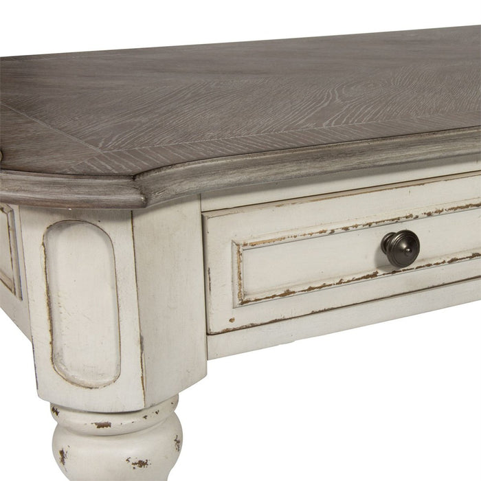 Liberty Magnolia Manor Writing Desk in Antique White